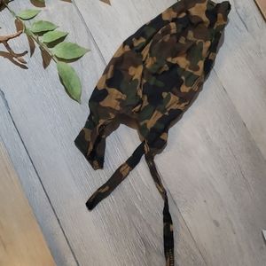 Mens Wrap Bikers hat camo camouflage dorag